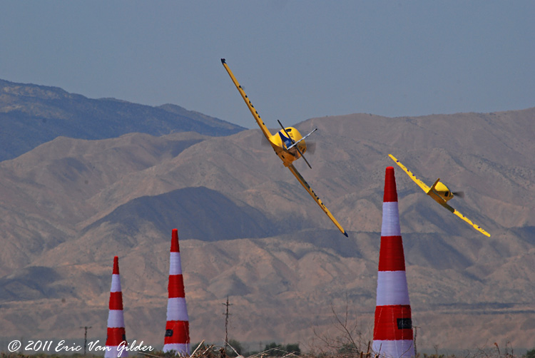 Aircraft on the race course