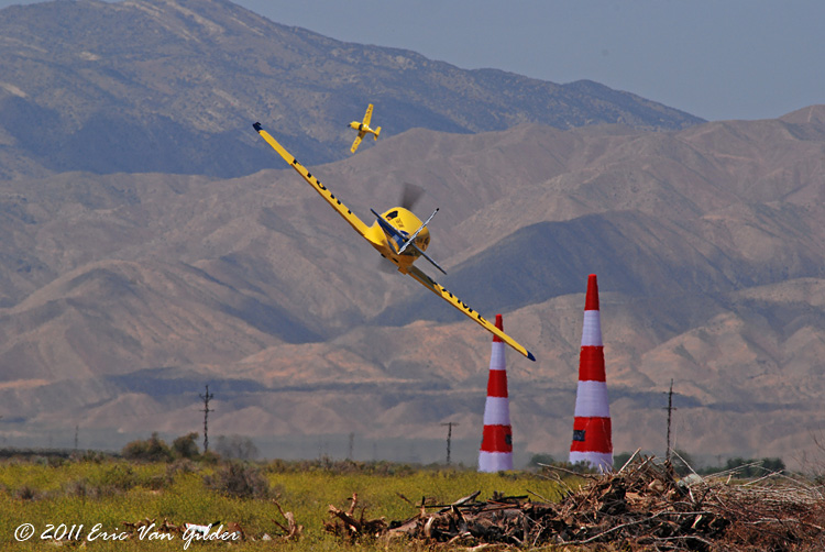 Aircraft on the race course