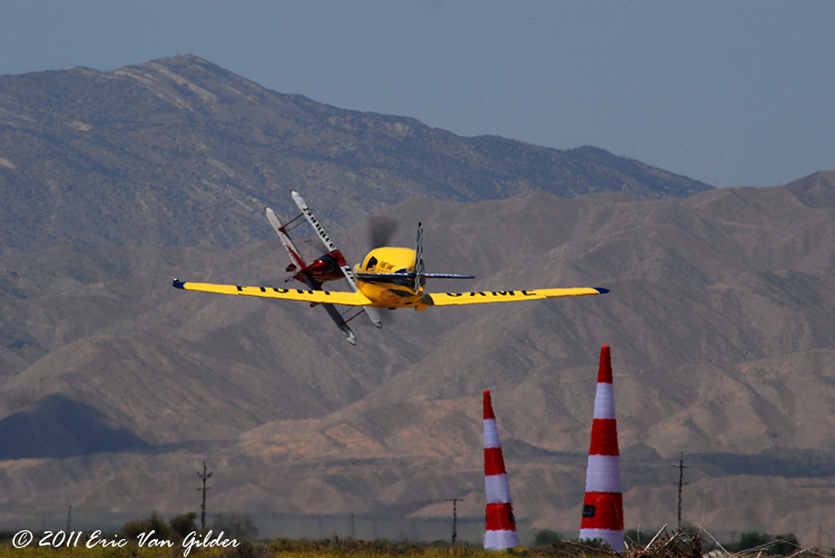 Aircraft on the race course