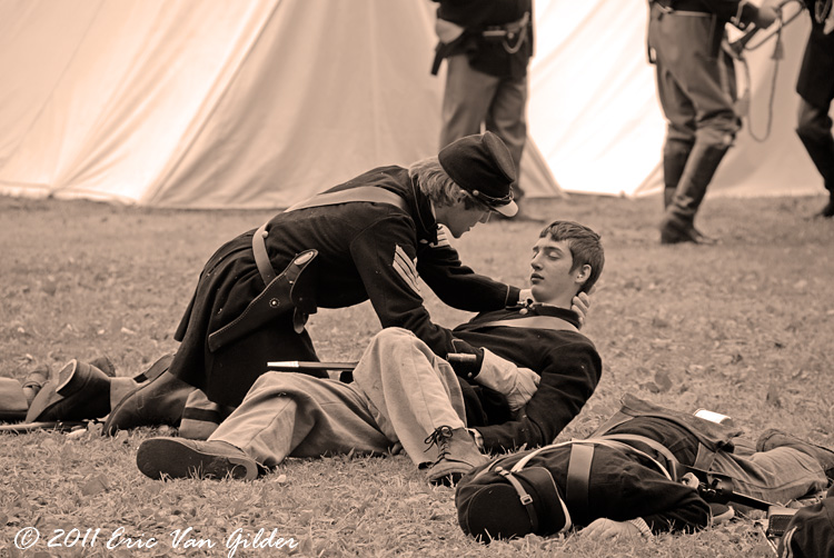 Civil War reenactment