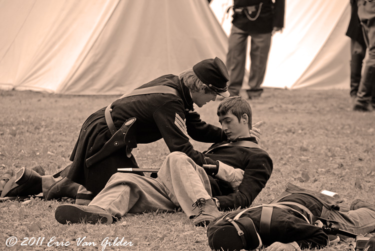 Civil War reenactment
