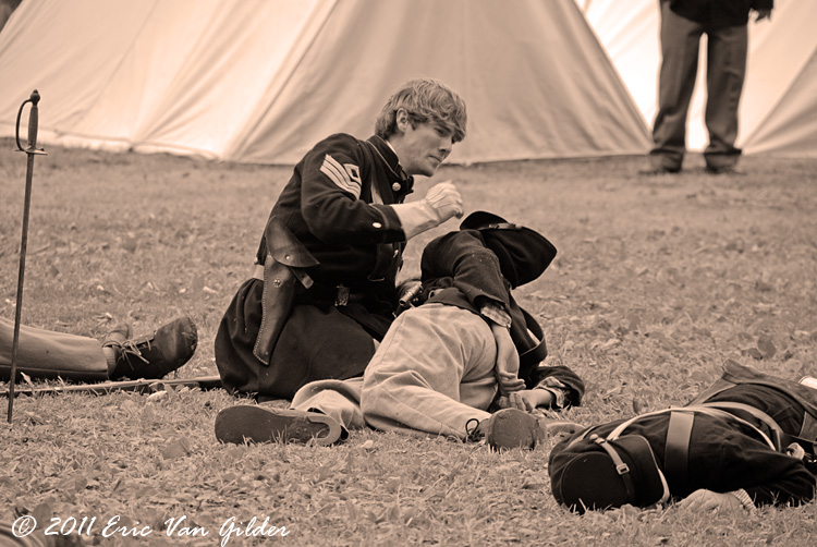 Civil War reenactment