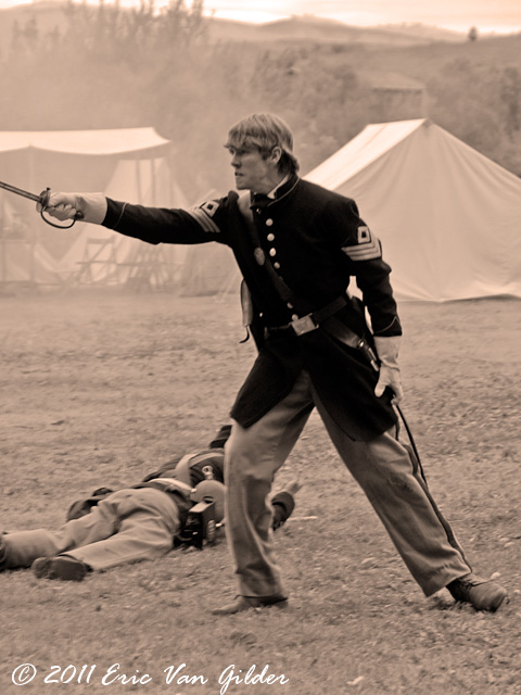 Civil War reenactment