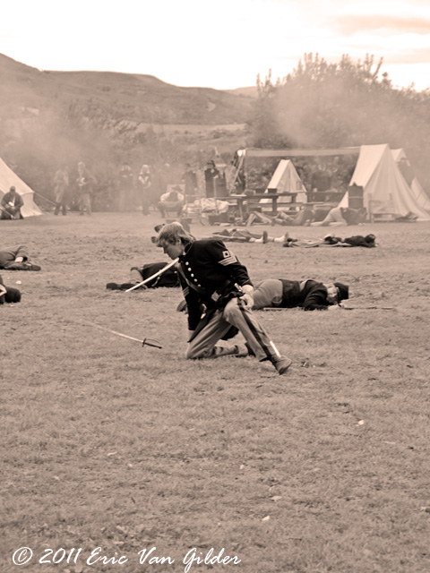 Civil War reenactment