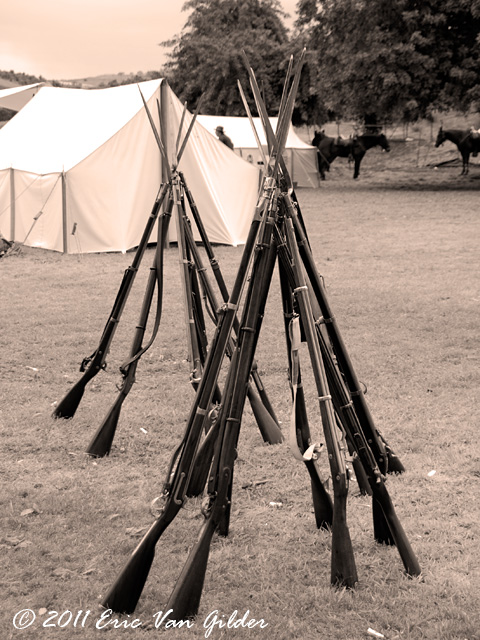 Civil War rifles