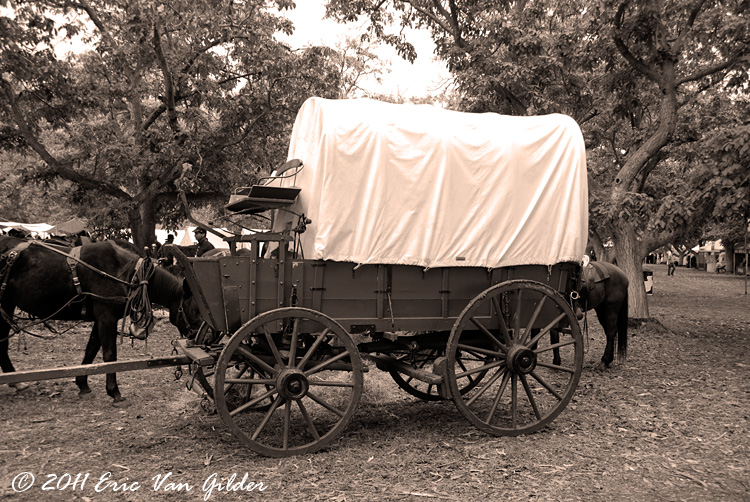Civil War ammunition wagon