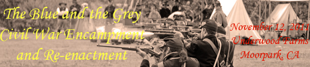 Civil War reenactment banner