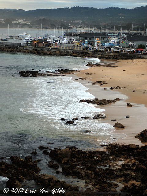 Beach near Monterey Bay Inn