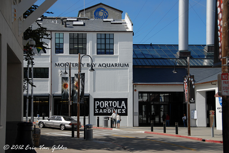 Knut Hovden's Canning company, now the site of the Monterey Bay Aquarium.