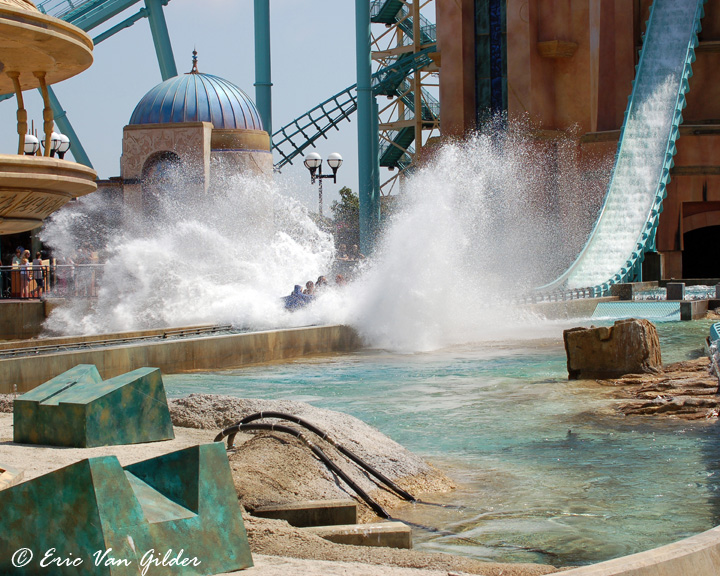 Water
        ride at SeaWorld