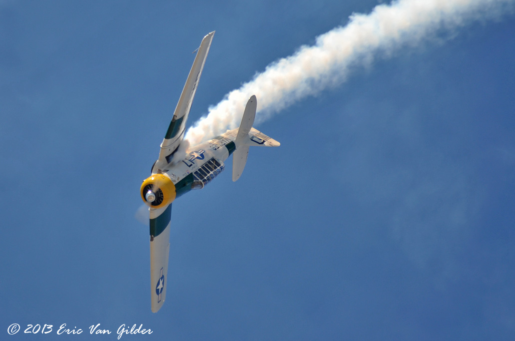 John Collver and his T-6 Texan "War Dog"