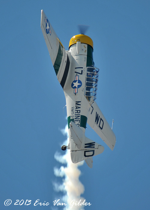 John Collver and his T-6 Texan "War Dog"