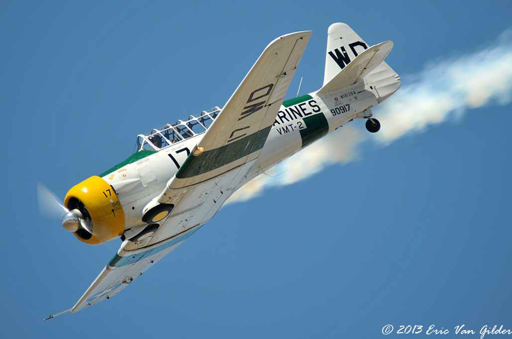John Collver and his T-6 Texan "War Dog"