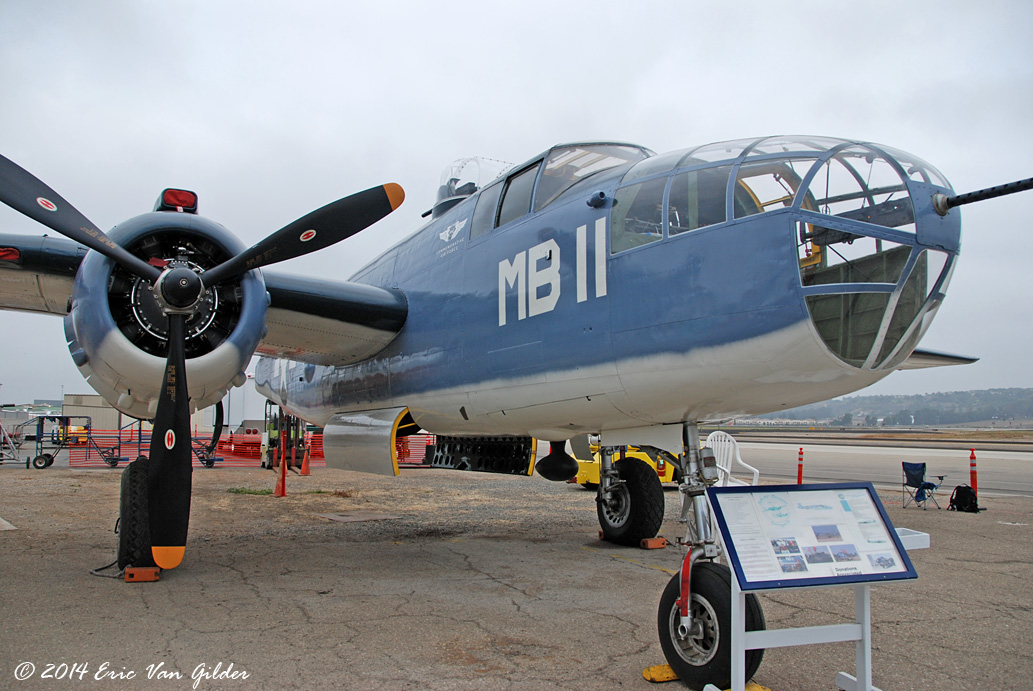 PBJ, the US Navy version of the B-25, soon to be flying