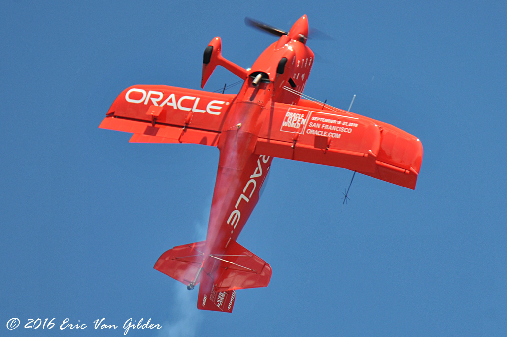 Sean Tucker in the Oracle Challenger