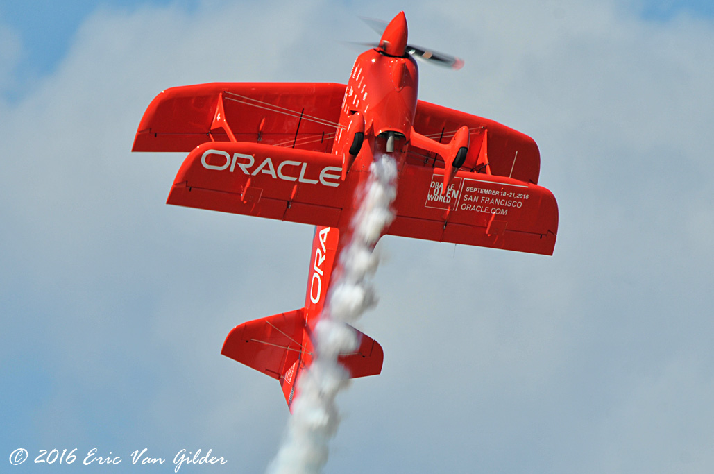 Sean Tucker in the Oracle Challenger