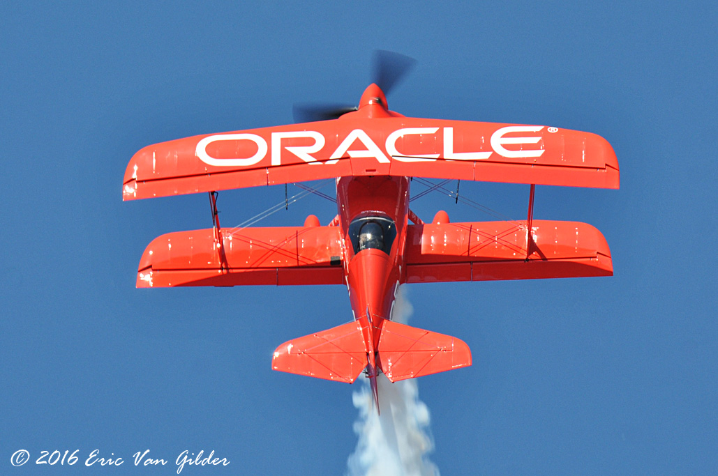 Sean Tucker in the Oracle Challenger