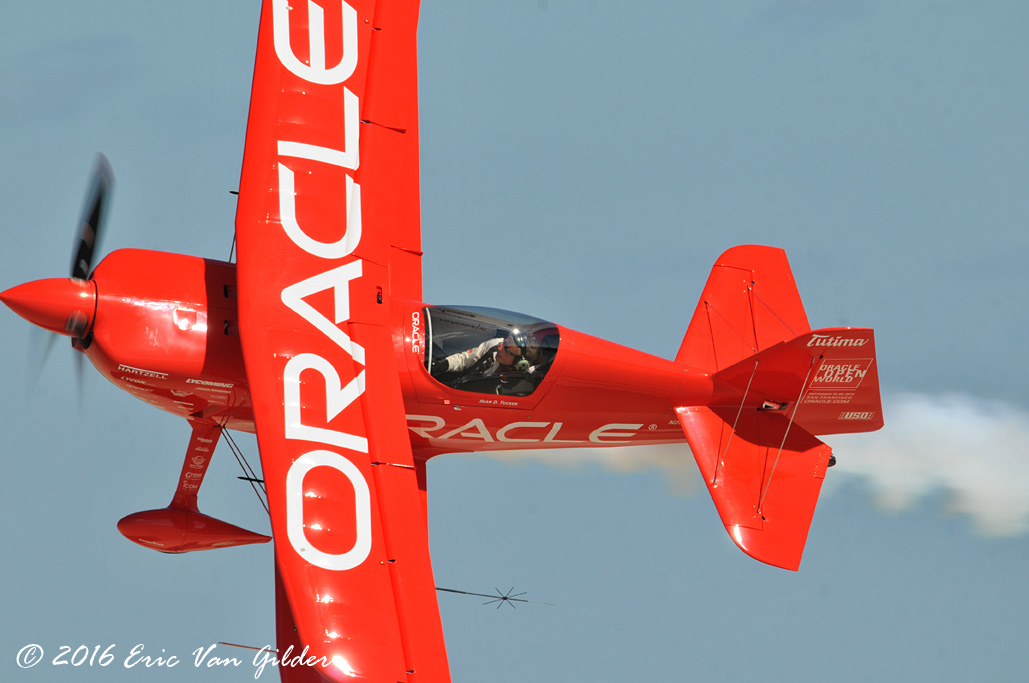 Sean Tucker in the Oracle Challenger