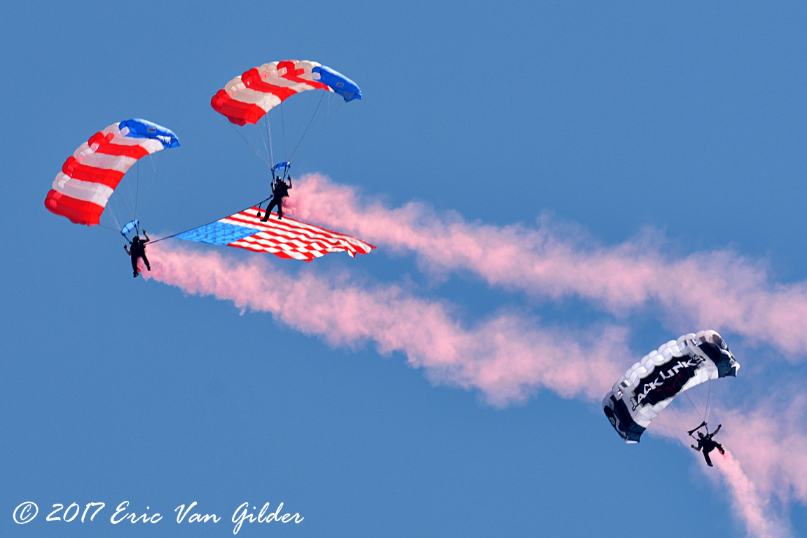 Patriots Sky Diving Team