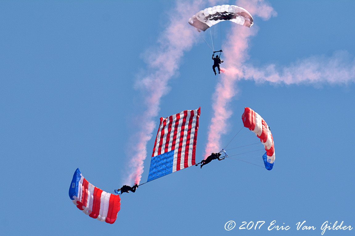Patriots Sky Diving Team