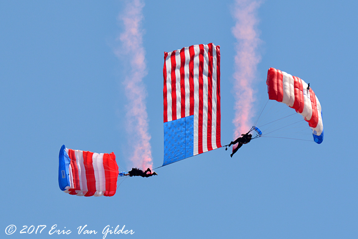 Patriots Sky Diving Team