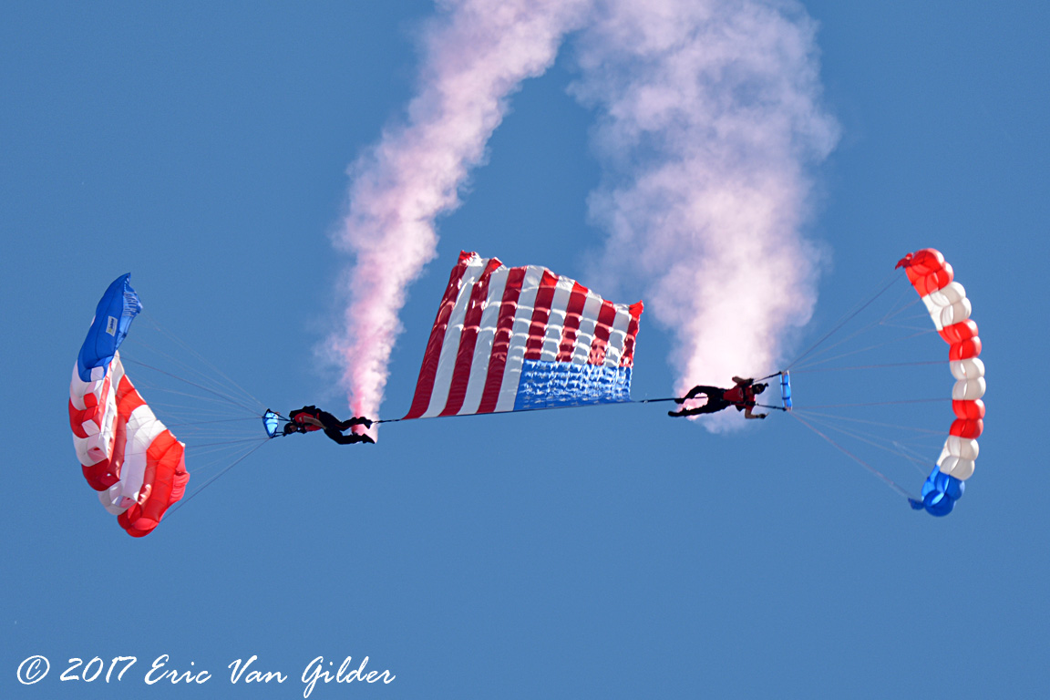 Patriots Sky Diving Team