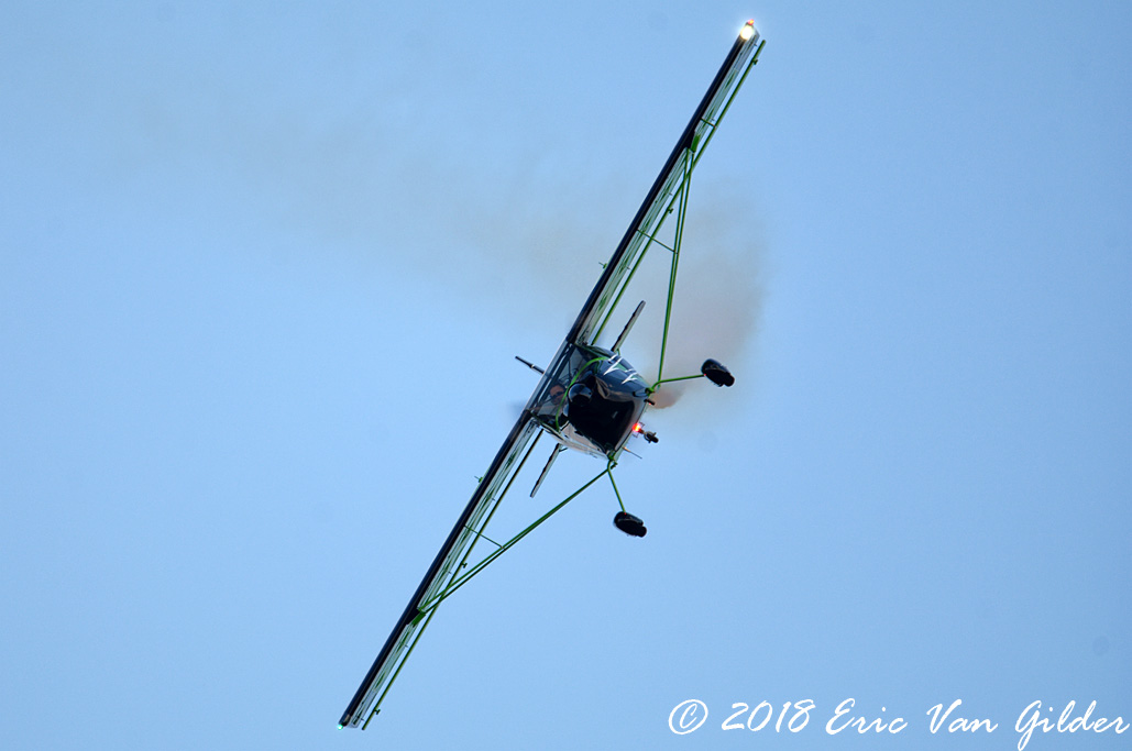 Kyle Franklin in
        the Kitfox Speedster