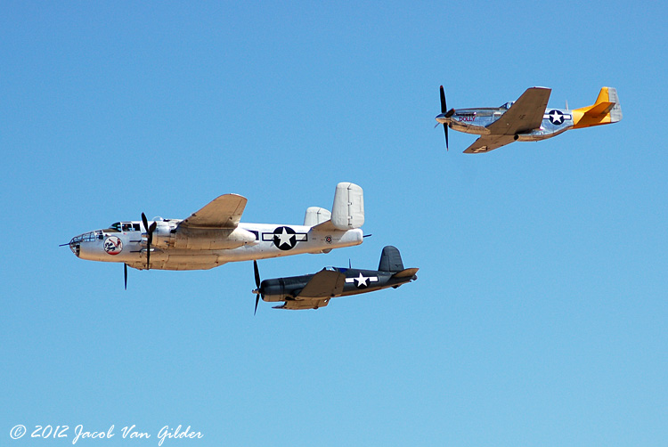 Planes of Fame Warbird Formation