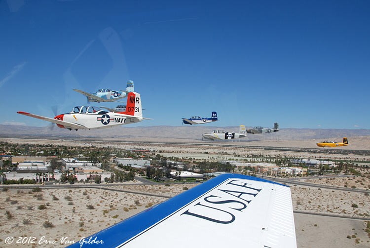 Mass
            formation in flight.